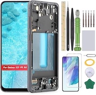 YHXMARSCAN Screen for Samsung Galaxy S21 FE 5G LCD Display Replacement for Samsung Galaxy S21 FE 5G