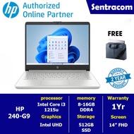 hp 240 G9 Intel Core i3 1215U 512GB SSD 8GB RAM WIN11 BACKLIT