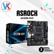 Asrock A520M-HVS AMD A520 AM4 DDR4 mATX A520M HVS Motherboard