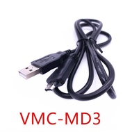 VMC-MD3 VMC MD3กล้องดิจิตอล USB สายชาร์จข้อมูลสำหรับ Sony DSC-W380 /BDSC-W380 /LDSC-W390 Cybershot ก
