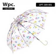 Wpc. - 【UPT-309-001】Sweet Pea Off - 透明耐風長雨傘/雨遮 (4537988011668)