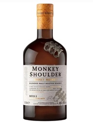 三隻猴子 煙燻版 調和純麥威士忌🐒🐒🐒Monkey Shoulder Smokey Monkey Blended Malt Scotch Whisky 700ml  本身無盒