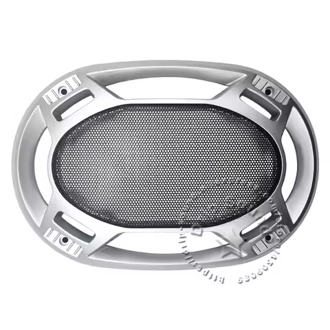 For 6"x9" 6x9 inch Car Audio Speaker Conversion Net Cover Decorative Circle Metal Mesh Grille Protec