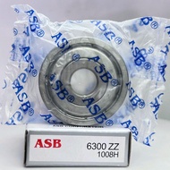 BALL BEARING 6300 ZZ ASB ORIGINAL LAHER BEARING 6300ZZ IRON CAP 1pcs Kab Bandung