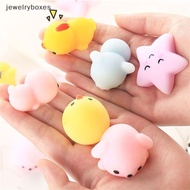 [jewelryboxes] 2/5/10Pcs Mini Animal Squishy Toy Squeeze Ball Toys Fidget Toys Pinch Kneading Toy Stress Reliever Toys Kid Party Favor Boutique
