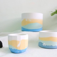 水泥花盆 / 台灣東海岸【無植物】/ 植物花器