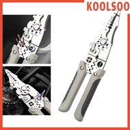 [Koolsoo] Wire Hand Tool,Multipurpose ,Wiring Tool Electrician Plier Cable Wire Strippings Tool for Crimping, Winding