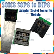 SOIC8 SOP8 to DIP8 Adapter Socket Converter Module 200 mil 208 mil Socket SOIC 8 SOP 8 to DIP 8 200-