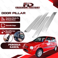 Perodua Kancil 8 Pcs Door Pillar Chrome Door Window Pillar Trim