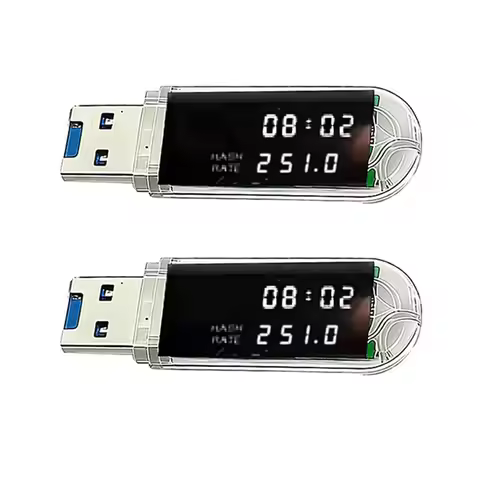 Upgraded LV03 USB BTC Miner 250KH/S Mini Bitcoin BTC Crypto Miner ASIC Silent Miner(2PCS)