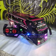 mainan miniatur bus remote control