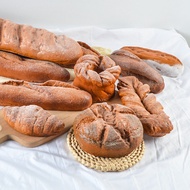 PU Simulation Bread Decoration Rye Fake Bread Baguette Props Model Simulation Food Decoration Photog