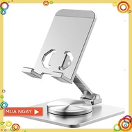 Shelf, Phone Holder, Ipad, Iphone, Tablet Aluminum Alloy Folding 360 Rotating Legs CODE: KE DIEN TIE