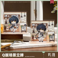 [Shipped In 7 Days] official Genuine Rover Cafe Mini Acrylic stand wuthering waves kuro game wuwa