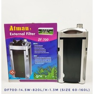 Lọc thùng ATMAN DF-700 / DF-1000/ DF-1300 chuyên dụng cho bể thủy sinh bể cá
