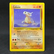 Vintage Pokemon TCG Cubone 50/64 1999 Jungle Unlimited Trading Card Game