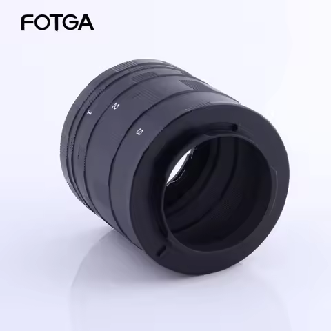 FOTGA Adapter 3 Ring Set Macro Extension Tube for Pentax K Mount Kx Km K10D K20D K100D K200D K7 K-3