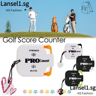 LANSELL Golf Score Counter Mini Two Digits Portable Putt Score Counter