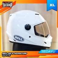 2nd Helmet Bell MX-9 Adventure White Gloss Size XL only fullface original