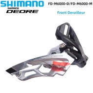 SHIMANO DEORE M6000 Siri Derailleur Depan 3x10 Kelajuan FD-M6000-D Braze on/FD-M6000-M/FD-M6000-H De
