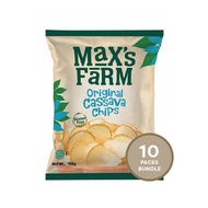 Max's Farm Cassava Chips Original 150g (Bundle of 10)