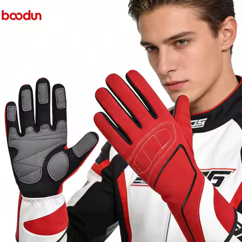 Men's racing gloves for off-road cycling waterproof windproof warm men's and women's go kart racing 