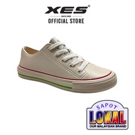 XES Ladies BSLCJT478 Platform Sneakers   ( Beige / Black )
