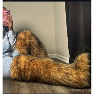 Winter Women'S Outdoor 72cm Thigh High Boots Beach Wool Fur Over The Knee Fur Fur Fur Snow Boots Wom