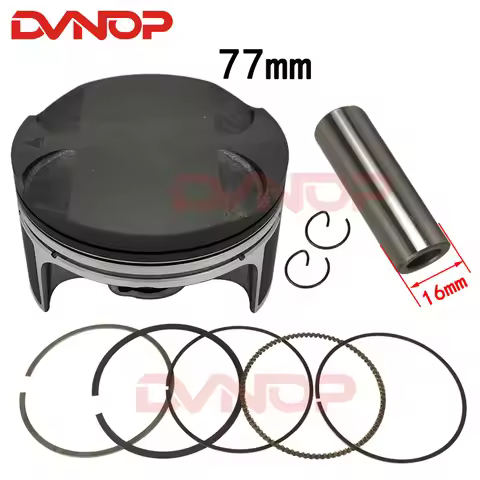 Zongshen NC250 motorcycle Cylinder accessories NC 250 XZ250R T6 ZS177MM Engine piston ring Piston di