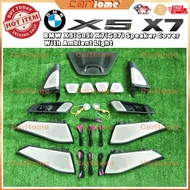 BMW X5 X7 G05 G07 Lampu Ambient LED + Penutup Speaker / BMW X5 X7 G05 G07 Speaker Tweeter Cover with