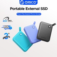 Orico Ultra Fast Portable External SSD High Speed USB 3.2 Type C Mini Solid State Drive 256GB 512GB 