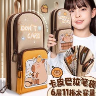 First Grade Large Capacity 2024 Cartridge Stationery Box Girl Style New Style High-value Primary Sch