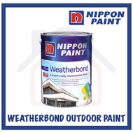 NIPPON Paint Weatherbond Outdoor White Paint 5L