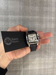 ❤️經典款式 山度士系列 計時碼錶 自動機械錶 ✅證書 ✅盒 CARTIER