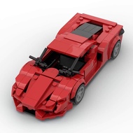 MOC Building Blocks Compatible Lego 31168 Ferrari Enzo Racing Classic Speed 8 Grid Sports Car Boy Gi