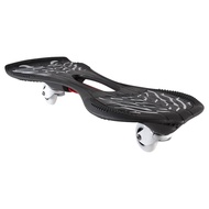 E-TAX เวฟบอร์ด OXELO แท้ 100% สำหรับผู้เล่นระดับกลาง (สีดำ-ขาว) สเก็ตบอร์ด oxelo waveboard skateboar