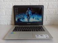 Asus A455L Core i7 Gen4 Nvidia 840m Dual VGA Laptop Second Gaming