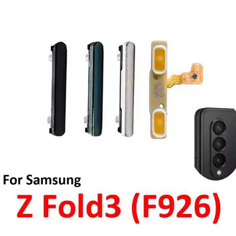 For Samsung Galaxy Z Fold 3 Fold3 F926 Phone Volume Button Up Down External Key Internal Flex Cable 