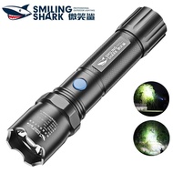 SmilingShark 9088B led Torch Light Super Brightt Strong Light Portable Flashlight USB Rechargeable 3