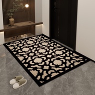 [in stock] Light luxury vintage polypropylene entrance door mat, home anti-slip foot mat, wear-resis