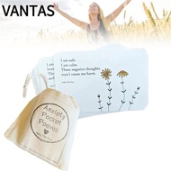 VANTAS Anxiety Relief Pocket Healing Card, with Positive Quotes Positive Affirmations Anxiety Relief