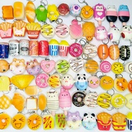 squishy toy squishy Pu Slow Rebound Donut Pendant Mini Pinch Music Set Decompression Handy Tool Cart