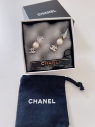 Chanel 珍珠耳環 earrings 經典款 生日禮物 情人節禮物 香奈兒 孖C