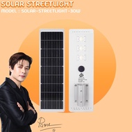 Solar streetlight โคมไฟถนน กำลังไฟ 30w ระยะเวลาในการใช้งาน 8-12 Hrs น้ำหนัก 3.7Kg