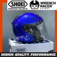 Helmet SHOEI JFORCE 3 / SHOEI JF3 Blue Helmet / SHOEI JF3 Biru Helmet (Premium 1:1)