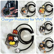 Charger Protector for VIVO 18W Rectangle model V1820L0E0 VIVO Y22S charger case Black Fashion Fastin