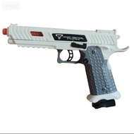 2011 Stress relief toys Soft shell automatically pops up Foam transmitter Toy gun Mainan kanak lelak