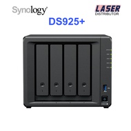 SYNOLOGY DiskStation DS925+ 4-Bay NAS 2x  2.5GbE Lan port, 4GB DDR4 ECC Sodimm
