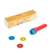 【預購】法國 Moulin Roty 故事書手電筒(動物家族)