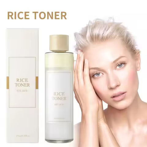 150ml Rice Toner Moisturizing Firming Skin Soothing Repairing Skin Barrier Nicotinamide Brightening 